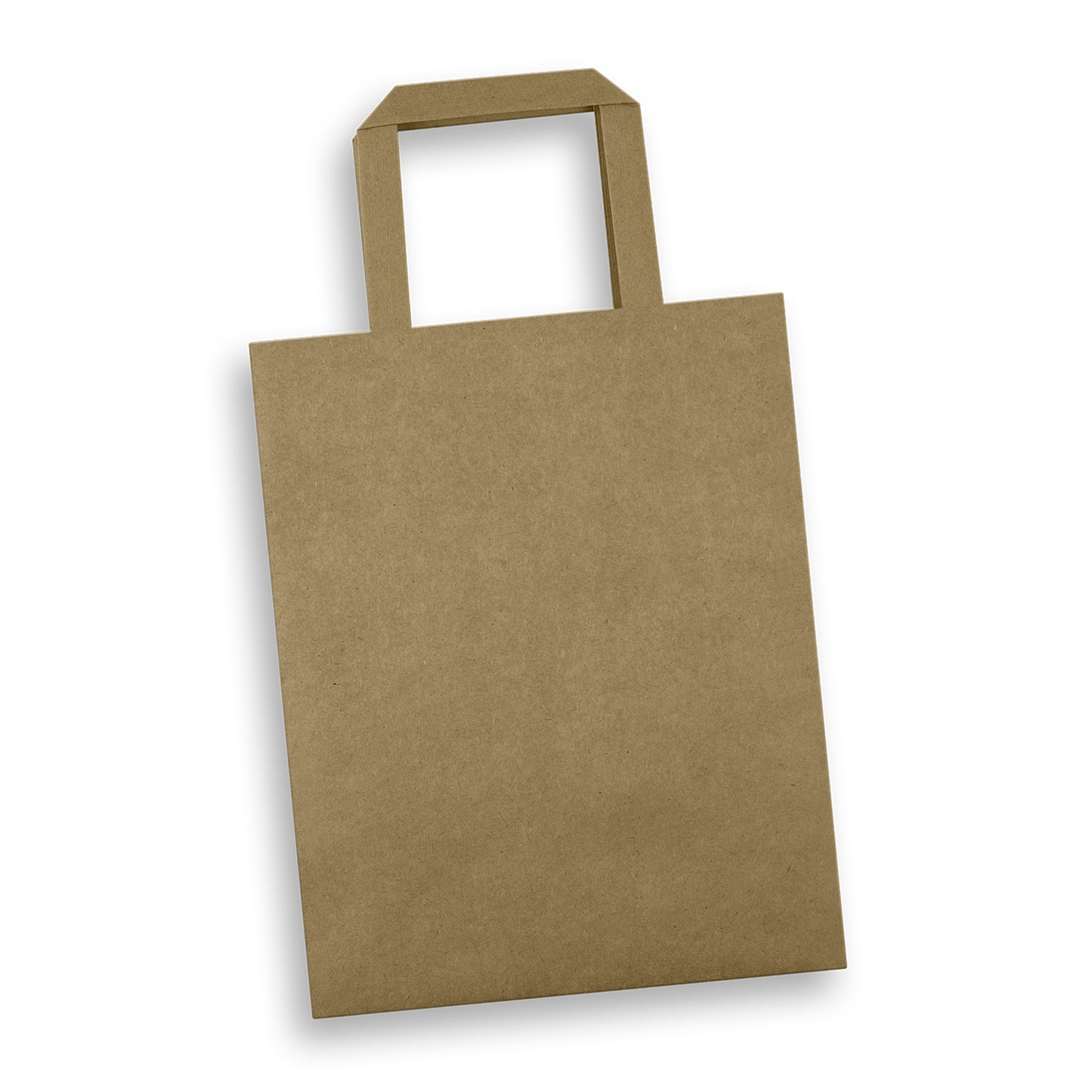 Medium Flat Handle Paper Bag – Portrait Orientation