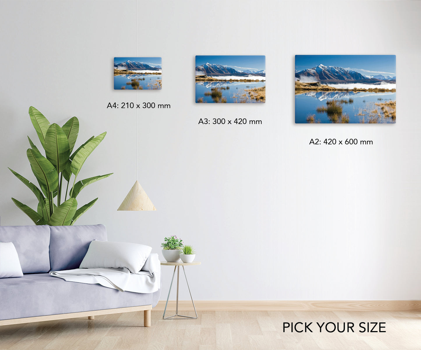 Custom Canvas Prints – Wood-Mounted and UV Protected