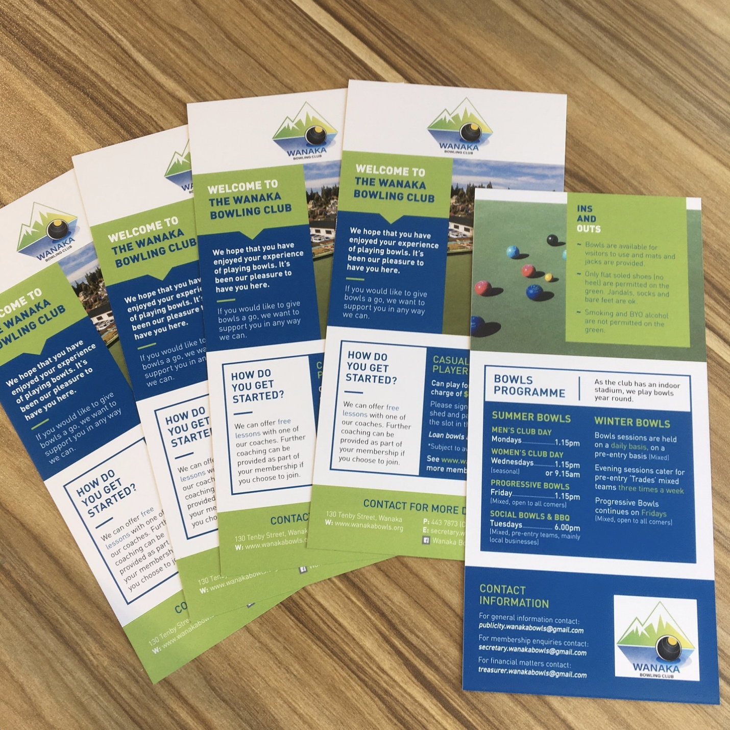 Custom Rack Card - DL - 99 x 210 mm